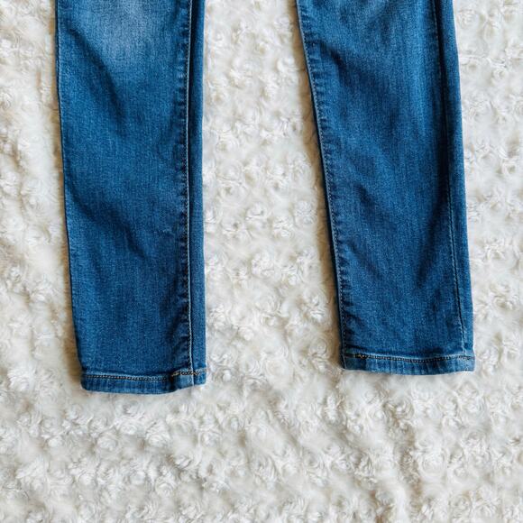 Vervet by Flying Monkey High Rise Skinny Fit Cotton Denim Blue Jeans VT106 Sz 24 - Picture 4 of 10